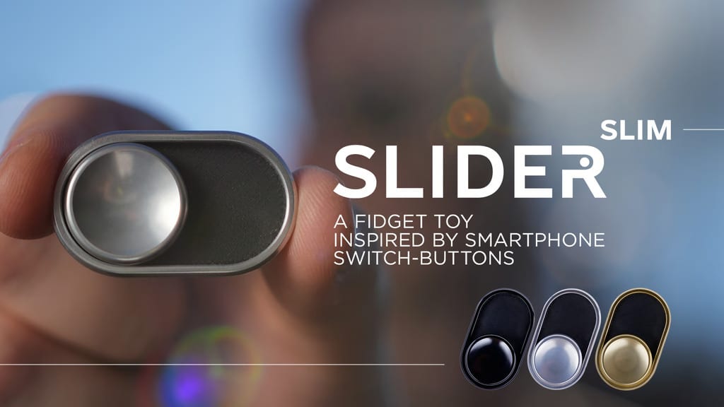 Slider Slim: Toggle-Button Fidget Gadget Toy