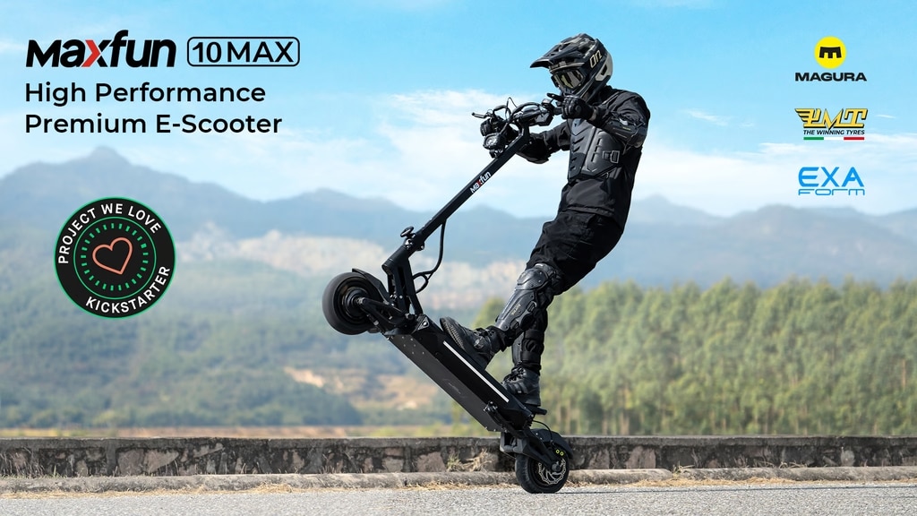 Maxfun 10 MAX: High Performance Premium Electric Scooter