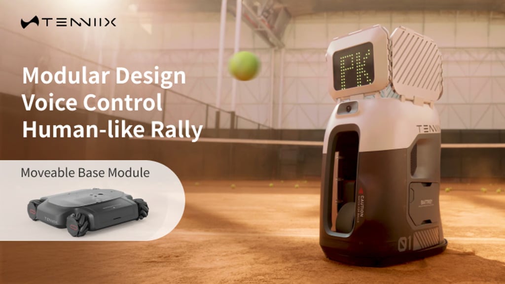 T-APEX Tenniix: First Vision-Based Al Tennis Robot