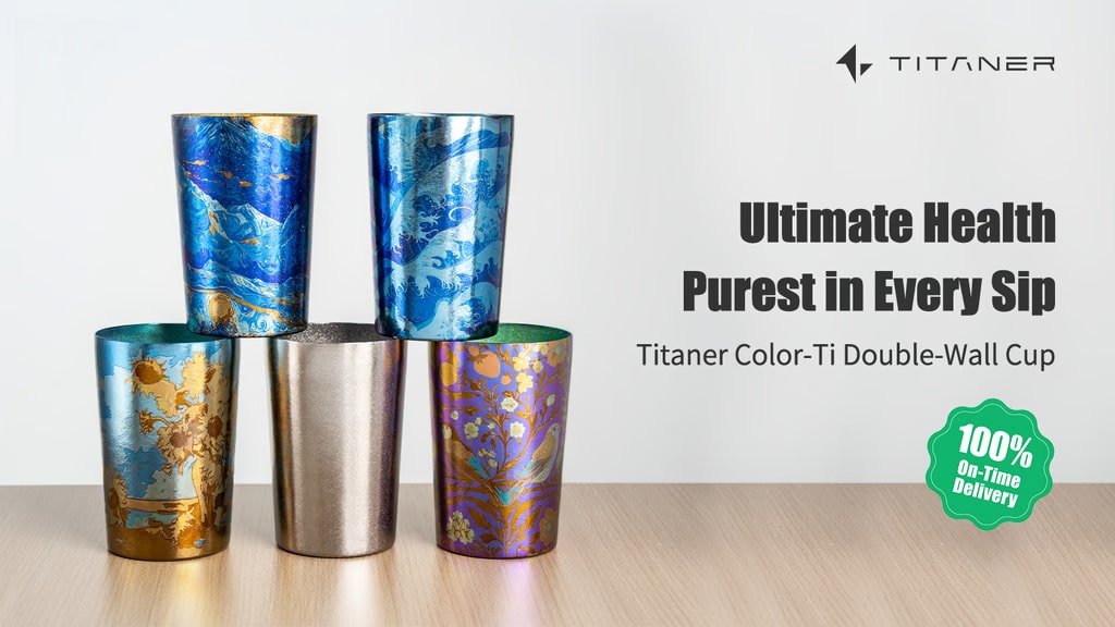 Titaner Color-Ti Double-Wall Cup: As Pure as Every Sip