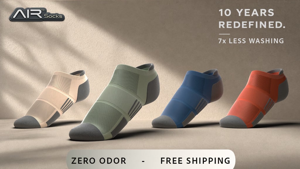 AIR™ Zero-Odor Socks