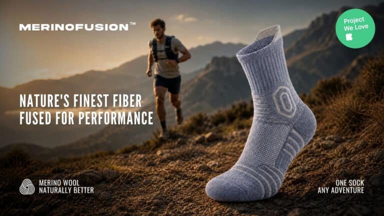 MerinoFusion™ | Wool Socks Finally Done Right