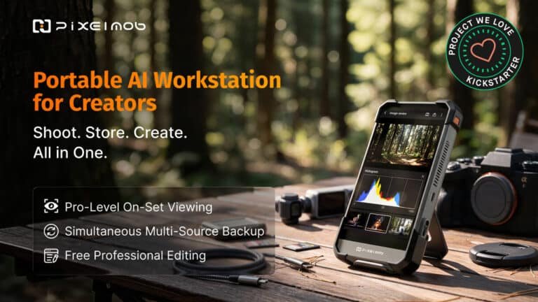 PixelMob: Portable-AI-Workstation-for-Creators