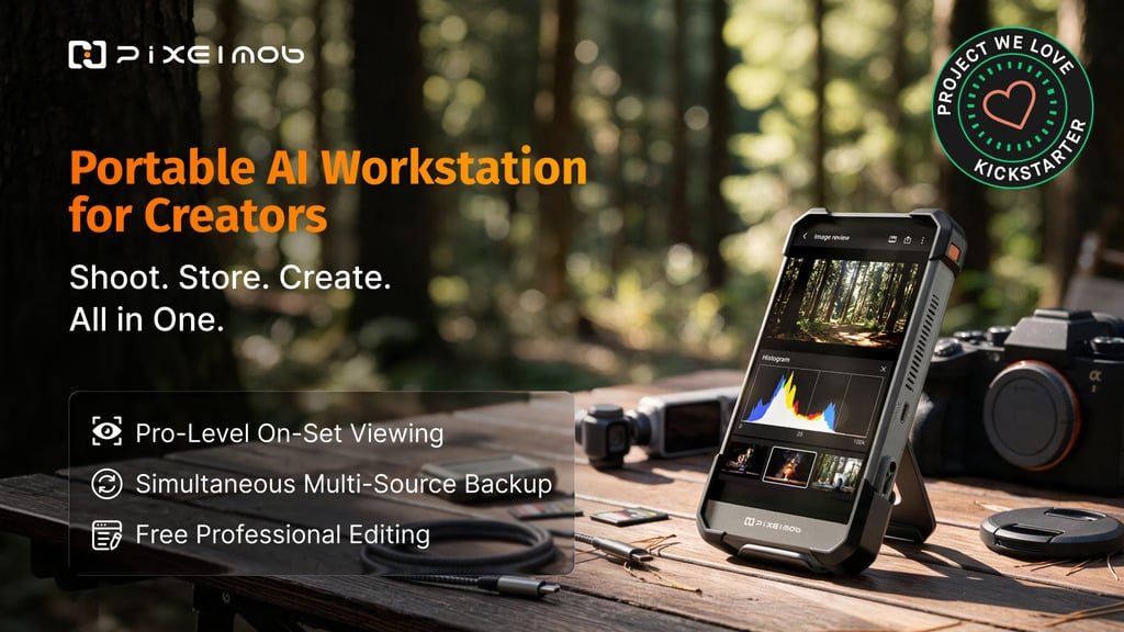 PixelMob: Portable-AI-Workstation-for-Creators